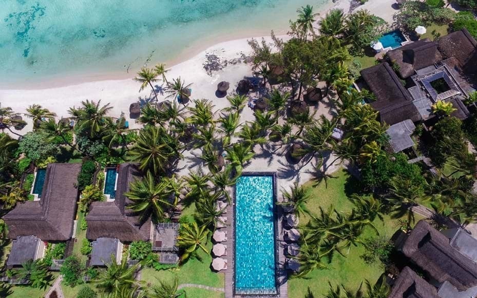 Letecký pohled na Constance Prince Maurice 