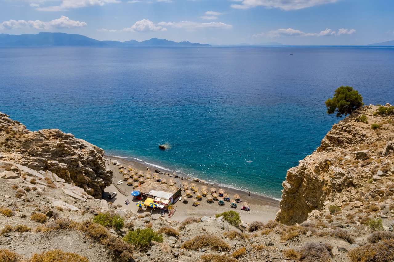 Pláž Emprós Thermá