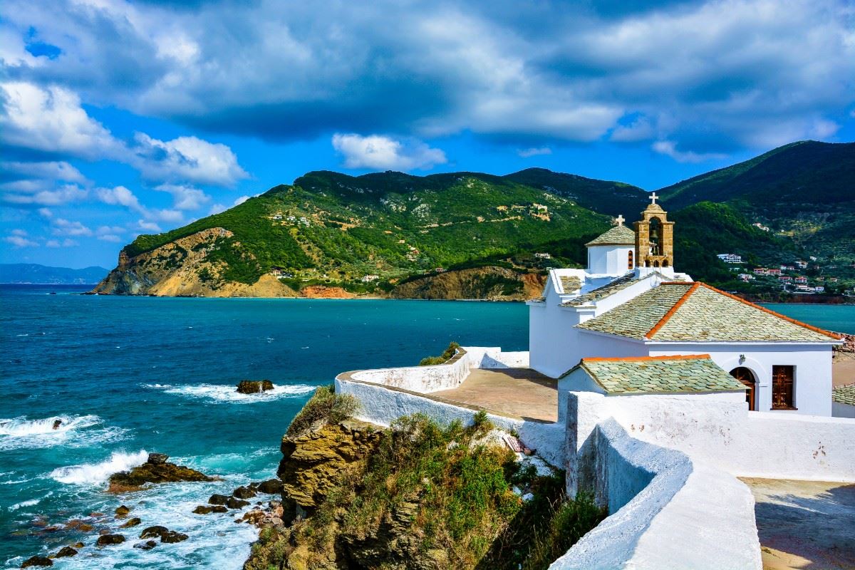 Kostelíky na Skopelu