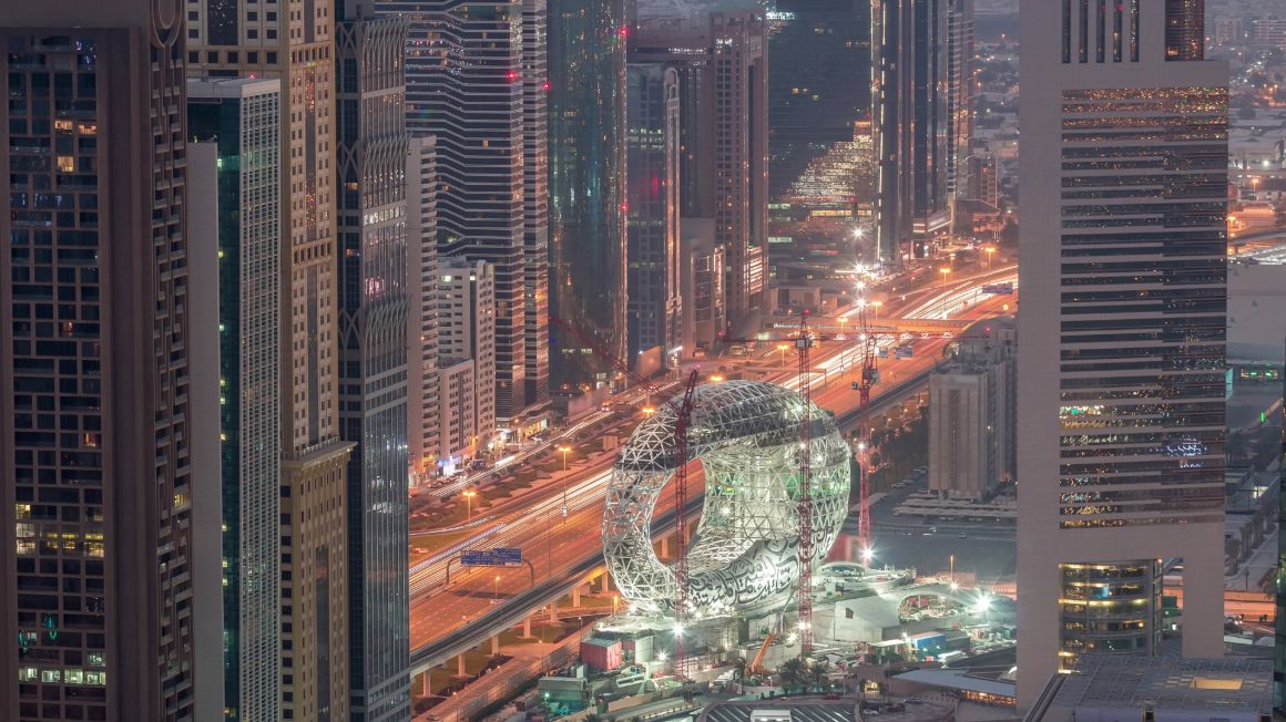 Nové zázraky Dubaje? Muzeum budoucnosti
