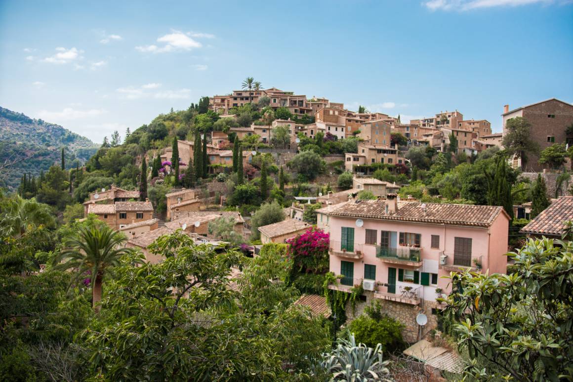 Horská vesnice Deia