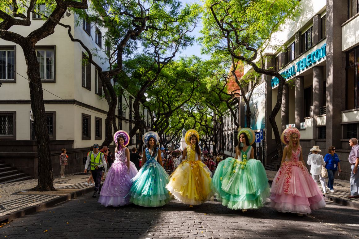 Květinový průvod na Madeiře