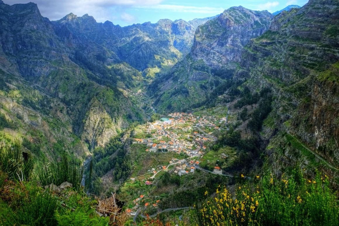 Údolí jeptišek, Madeira