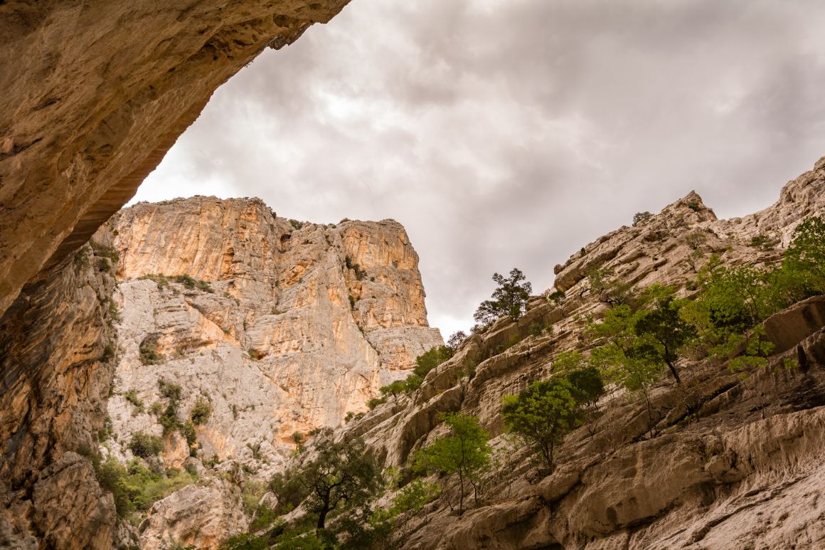 Na cestě kaňonem Gola di Gorropu