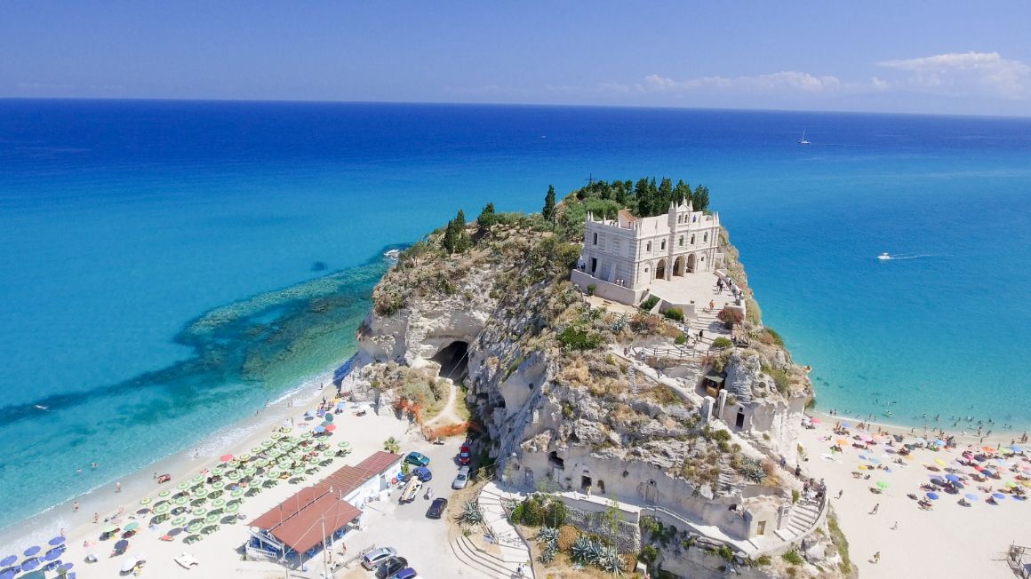 Kostel Santa Maria, Tropea, Kalábrie