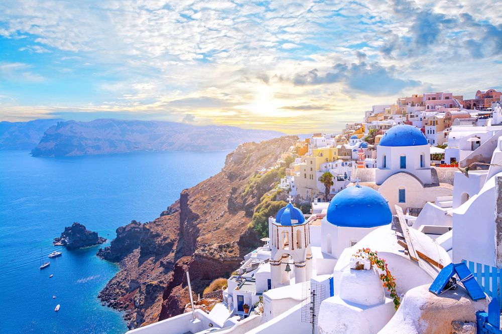 Santorini: romantické líbánky jako z pohlednice