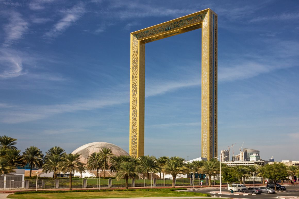 Rozhledna Dubai Frame