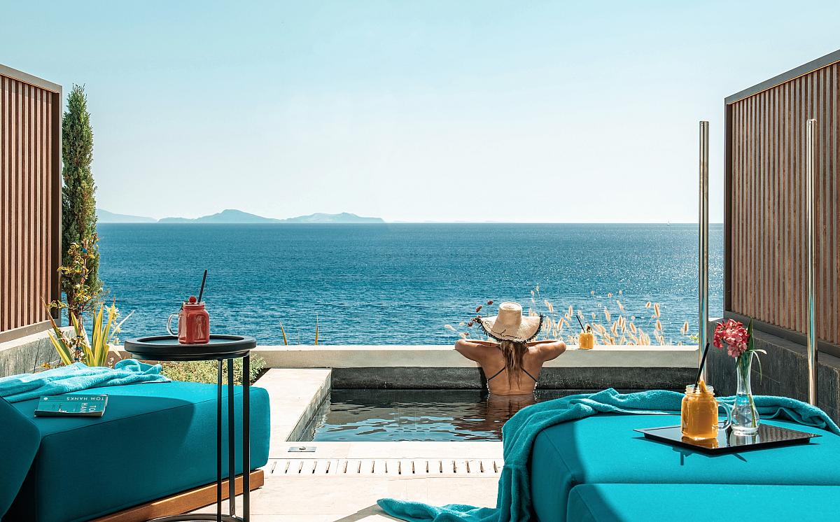 Kardamena Mitsis, ubytování s vlastním bazénem