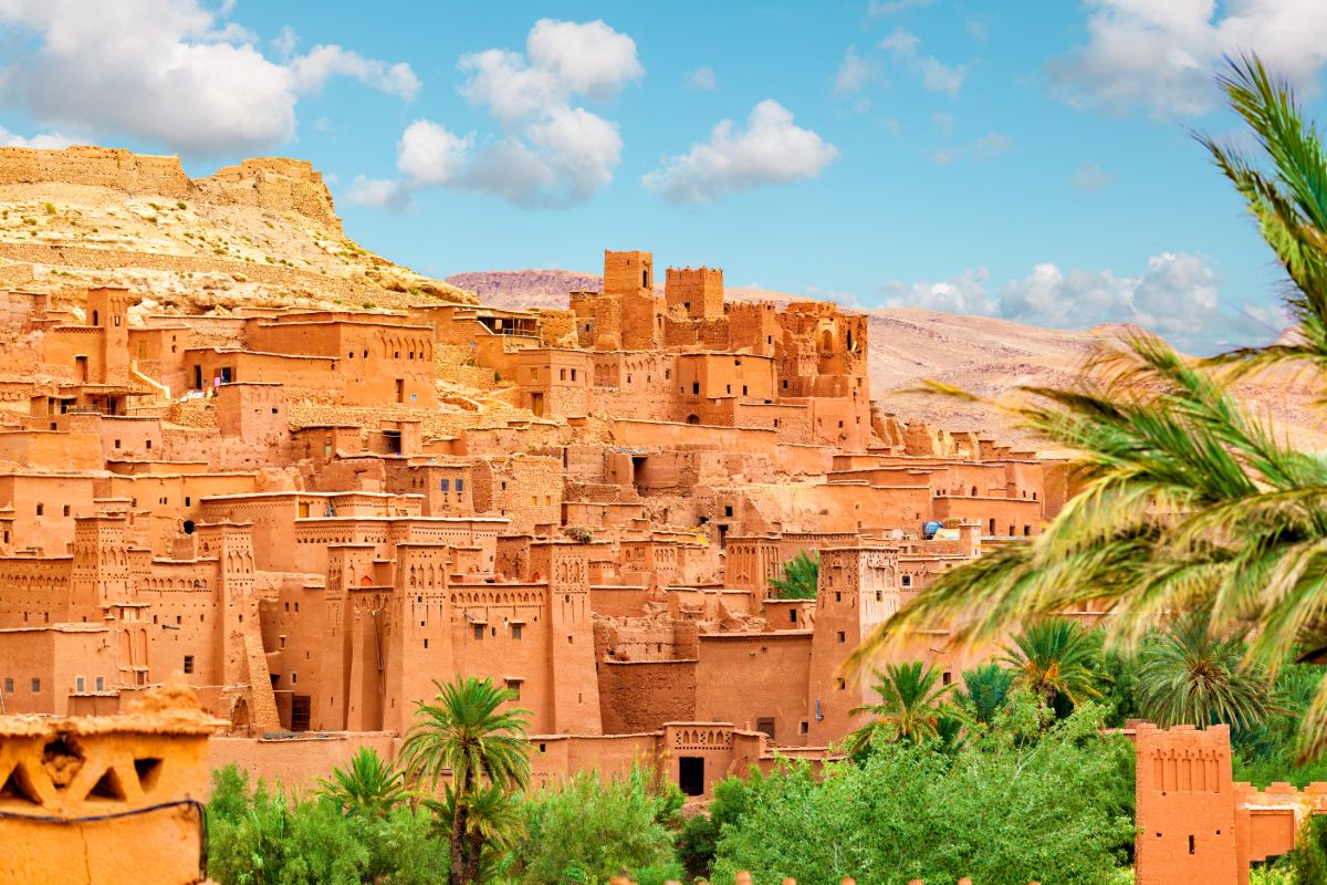 Ait Ben Haddou na úpatí pohoří Vysoký Atlas