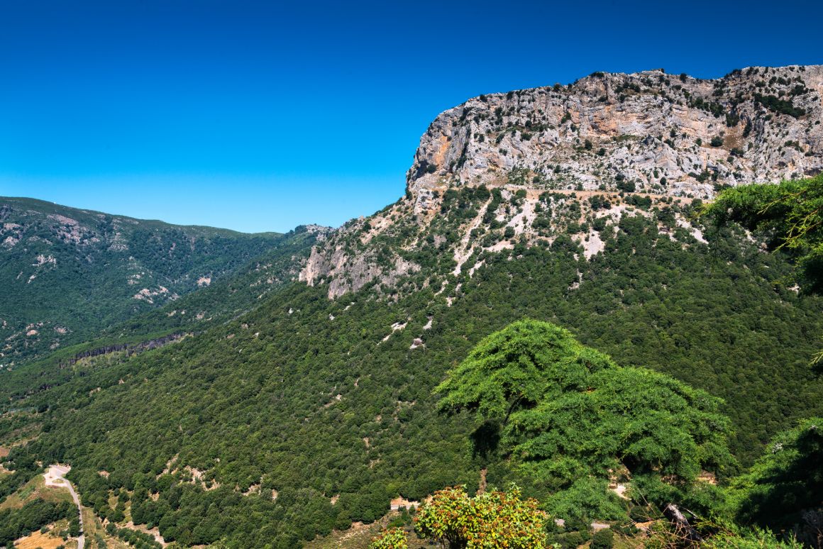 Gola di Gorropu někdy evokuje divoký západ