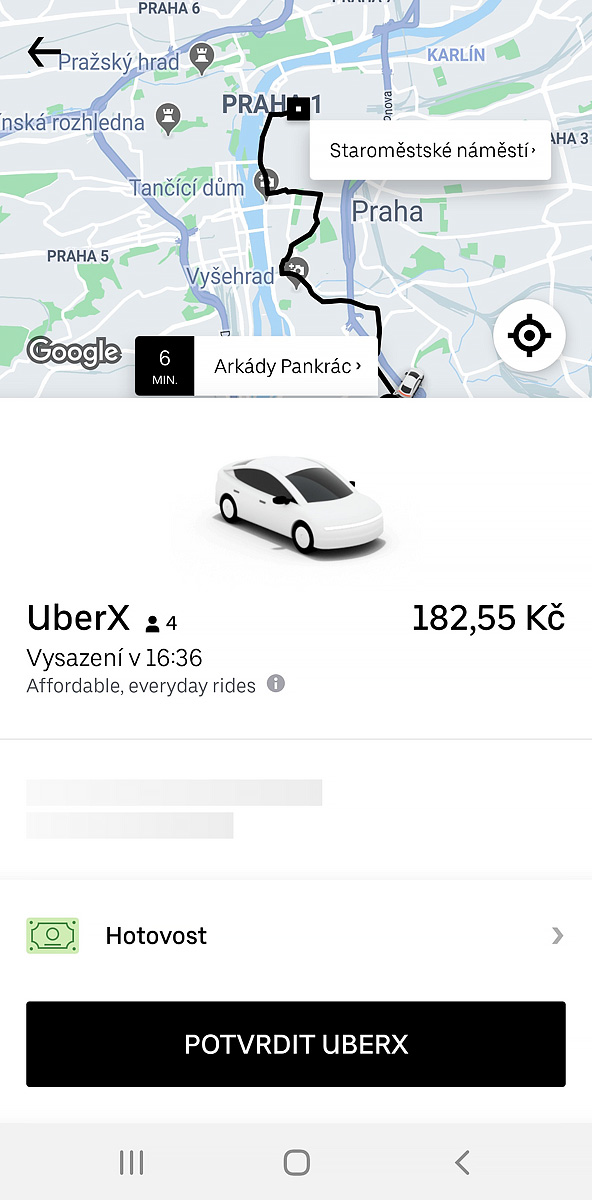 Uber: levnější a pohodlnější alternativa taxi