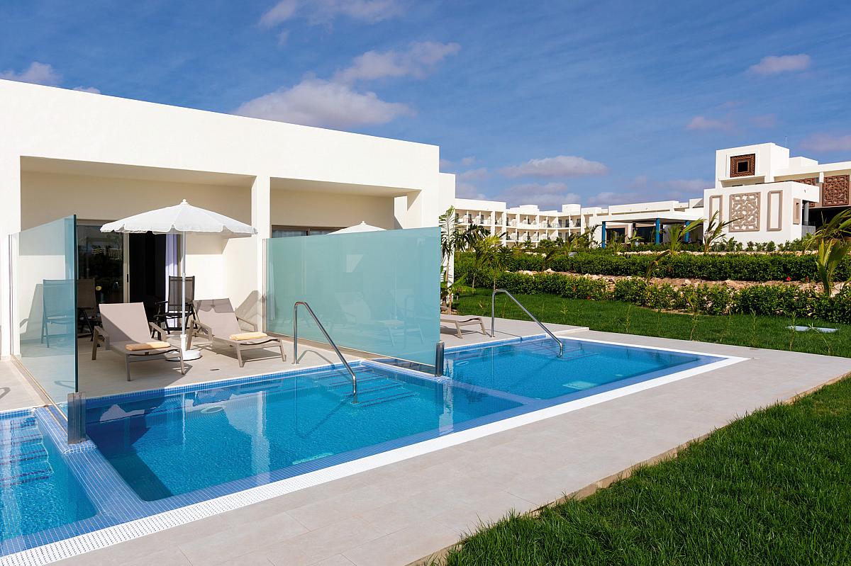 Riu Palace, privátní bazén pokoje Swim-up