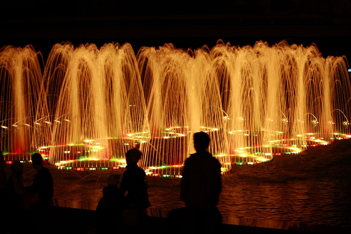 Detail Bellagio Fountain