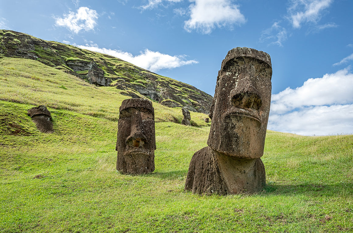 Sochy moai, Velikonoční ostrov