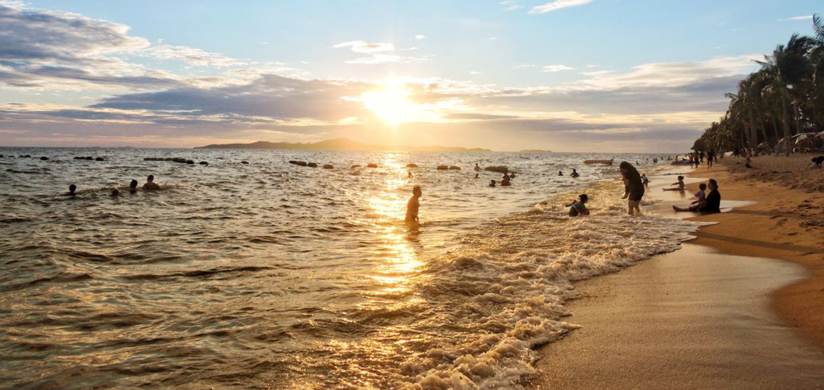 Pláž Jomtien, Thajsko