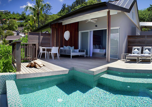 Carana Beach, chalet s bazénem