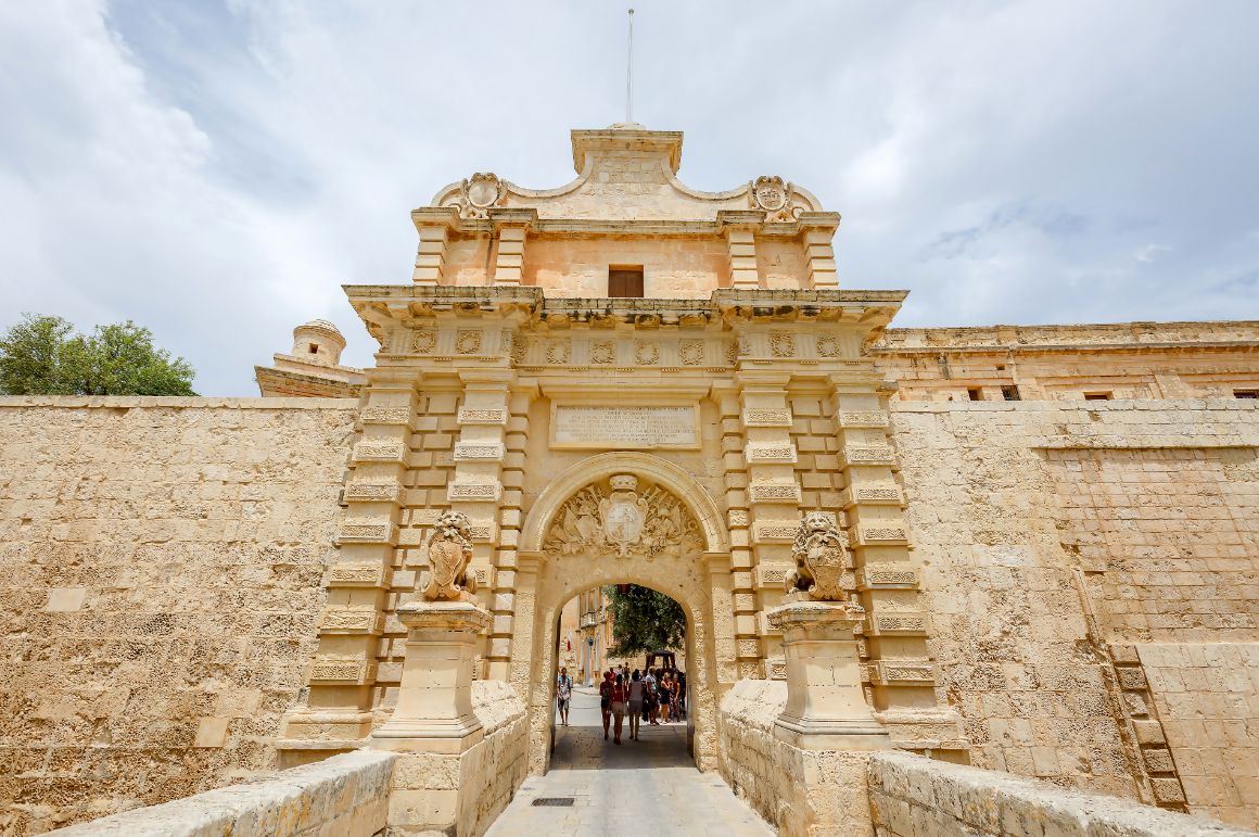 Brána do města Mdina