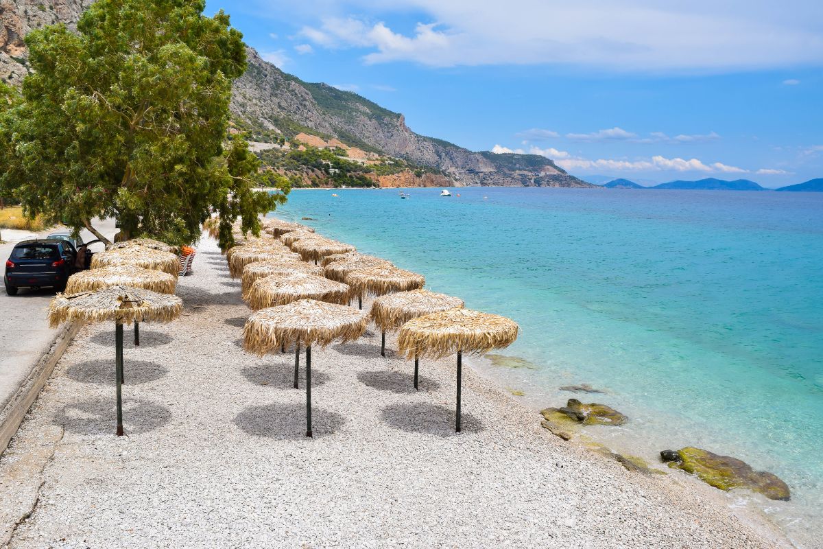 Aténská riviéra v Řecku