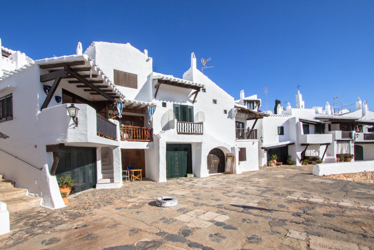 Tradiční domy v Binibece