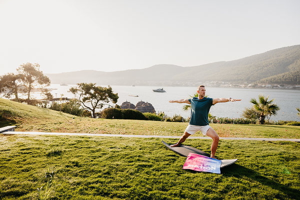 Jóga na dovolené s Motion